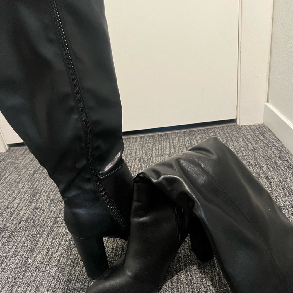 Black boots